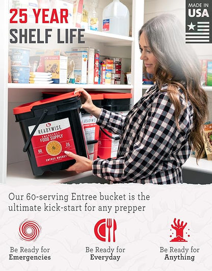 60-Serve Mains Bucket